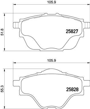 ARKA FREN BALATASI ASTRA L-GRANDLAND-C4 GRAND/SPACETOURER-C5 AIRCROSS-P508-P5008-P308-P3008-DS4-DS7 290MM