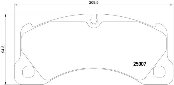 ÖN BALATA VW TOUAREG 6.0 W12- 5.0 R50 TDI 04 10 14 CAYENNE 02 10 14 PANAMERA 09
