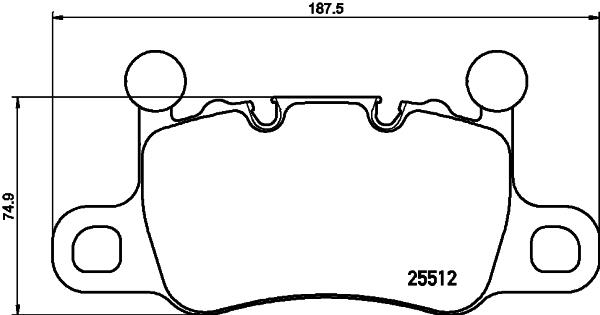 FREN BALATASI PORSCHE 911 BOXTER CAYMAN