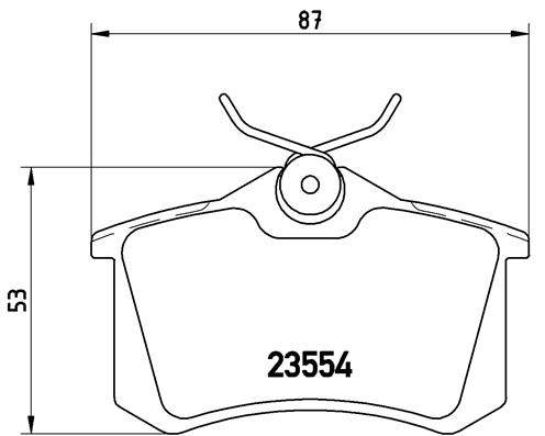 ARKA BALATA P207 1.6 16V VTI-1.6 16V T 06 P208 1.2-1.4-1.6 12 C3 II 1.1-1.2 VTI 09 C4 CACTUS 19 DS3 13 15