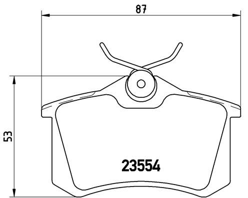 ARKA BALATA P207 1.6 16V VTI-1.6 16V T 06 P208 1.2-1.4-1.6 12 C3 II 1.1-1.2 VTI 09 C4 CACTUS 19 DS3 13 15