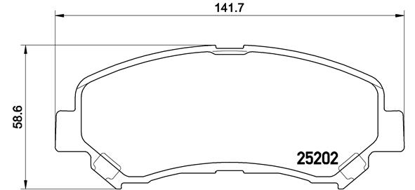 FREN BALATASI ON NISSAN QASHQAI 07 12/XTRAIL 08 11/RENAULT KALEOS 2.0 DCI