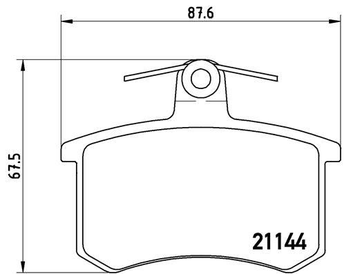 ARKA BALATA AUDI A4 95-00 A6 94-07 A8 95-00 80-100-100 AVANT