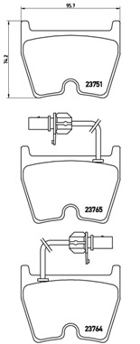 ÖN BALATA AUDI A4 RS4 05 08 12 A5 10 13 R8 07 12