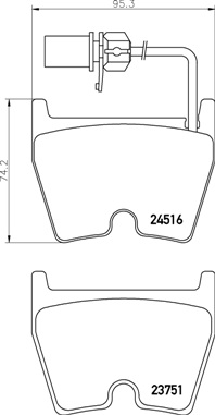 FREN BALATA TAKIMI AUDI A4 B8 AVANT 8K5 11-07-12-15-AUDI A5 8T3 06-07-01-17-AUDI A5 CONVERTİBLE