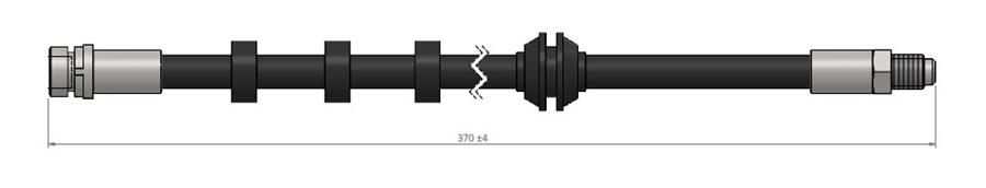 FREN HORTUMU ÖN FOCUS 1.8 TD-1.8İ 16V-2.0İ 16V 98-