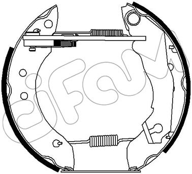 HIZLI TAMİR KİTİ PAPUÇ FREN SİLİNDİRİ YAYLAR FORD EUROPE ABFT : 1.1. SW;1.3;1.3. SW;1.4. CABRİO. S