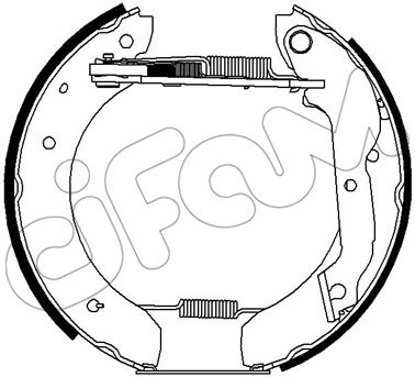 HIZLI TAMİR KİTİ PAPUÇ FREN SİLİNDİRİ YAYLAR FORD EUROPE A II. SW : 1.8;1.8 TD;2.0;2.0 İ;2.0 İ ONL