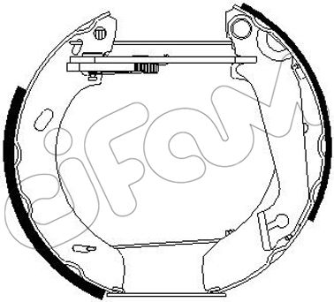 HIZLI TAMİR KİTİ PAPUÇ FREN SİLİNDİRİ YAYLAR FORD EUROPE CABRİO. SW;1.8 D. SW;1.8 TD. SW;1.8İ 16V.