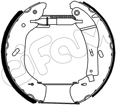 HIZLI TAMİR KİTİ PAPUÇ FREN SİLİNDİRİ YAYLAR FORD EUROPE / FORD LCV TRANSİT VII FA. FD. FM : 2.0;