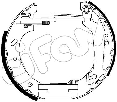 HIZLI TAMİR KİTİ PAPUÇ FREN SİLİNDİRİ YAYLAR FORD LCV / FORD EUROPE 3;1.8 D / ESCORT VII GAL.AAL.A