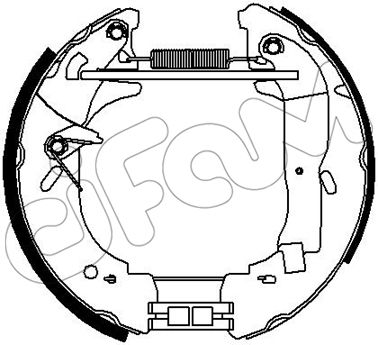 HIZLI TAMİR KİTİ PAPUÇ FREN SİLİNDİRİ YAYLAR FORD LCV TRANSİT V E1 : 2.0;2.0 İ;2.0İ;2.5 Dİ;2.5 TD