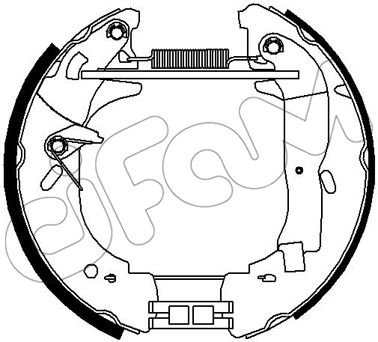 HIZLI TAMİR KİTİ PAPUÇ FREN SİLİNDİRİ YAYLAR FORD LCV TOURNEO EBS : 2.5 D. TD;2.5 DI;2.5 TD / TRA