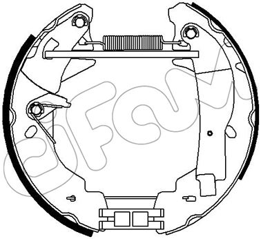 HIZLI TAMİR KİTİ PAPUÇ FREN SİLİNDİRİ YAYLAR FORD LCV TRANSİT V E1 : 2.0;2.0 İ;2.0İ;2.5 Dİ;2.5 TD