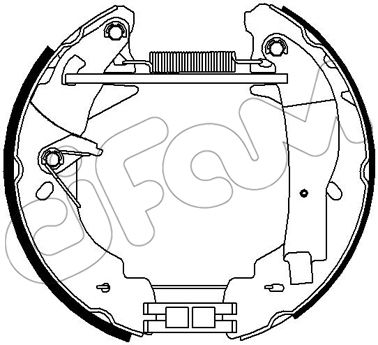 HIZLI TAMİR KİTİ PAPUÇ FREN SİLİNDİRİ YAYLAR FORD LCV BS : 2.0İ / TRANSİT V E1 : 2.0;2.0 İ;2.5 D