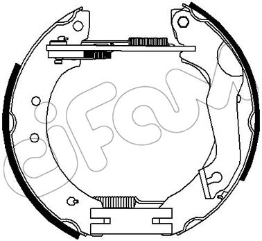 HIZLI TAMİR KİTİ PAPUÇ FREN SİLİNDİRİ YAYLAR FORD EUROPE SW;1.3. SW. CABRİO;1.6;1.6 İ;1.6. SW. CABR