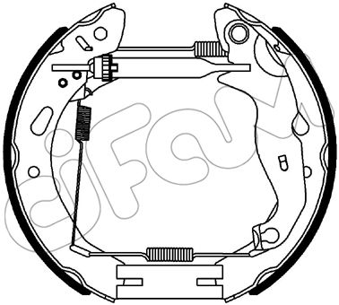 HIZLI TAMİR KİTİ PAPUÇ FREN SİLİNDİRİ YAYLAR FORD EUROPE 1.0;1.0 ECOBOOST;1.0 SPORT;1.2;1.4 GPL;1.5