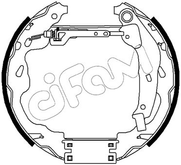 ARKA FREN BALATALI MERKEZLI KIT CITRO N C1 II 14 PEUGEOT 14 TOYOTA AYGO 14