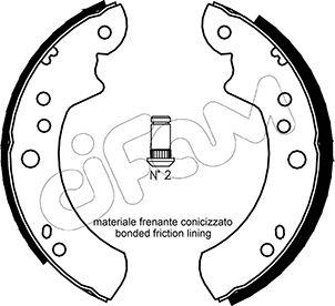 FREN PABUCU FORD EUROPE ;2.5 D / FX4R : 2.25 D / FX4S : 2.5 D / TRANSİT IV T : 1.6;2.0;2.0 L;2.0.