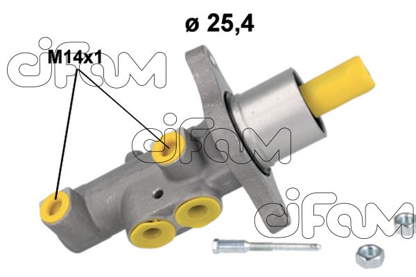 FREN ANA MERKEZ C-MAX I 04 11-1.6-1.6TDCİ 25 4MM