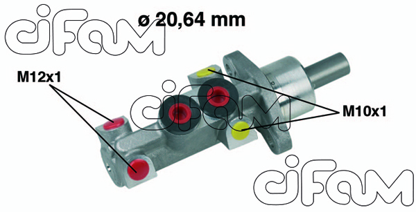 ANA MERKEZ CLIO II 1.4-1.9 D 98-05 20.64MM