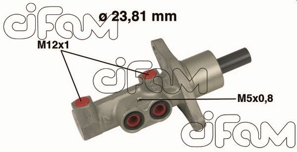 FREN ANA MERKEZ FOCUS II 04 11 C-MAX 04 11 VOLVO C30 06 12 C70 II 06 12 S40 II 06 12 V50 06 121.6D-2.0D-D5-T5 23.81MM
