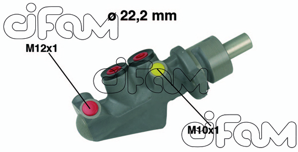 X ANA MERKEZ KNG 1.2-1.4-1.6 16V-1.5 DCİ-1.9DTİ-DCİ 97 KUBISTAR 1.2-1.5 DCİ 03 22.2MM