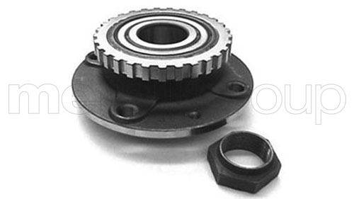 ARKA TEKER PORYASI KOMPLE PEUGEOT PARTNER 96 CITROEN BERLINGO 96 ABS Lİ 4 BİJON
