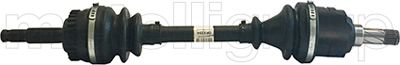 X AKS ÖN SOL CORSA C 1.0 12V 43KW -1.2 16V 55KW 00 ABS Lİ 17-0765