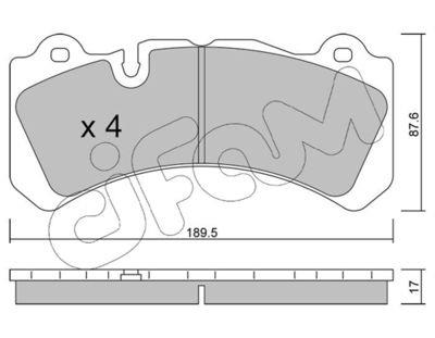 FREN BALATASI S60II 134 -2.0POLESTARAWD-3.0TAWD-D4DRİVE-EPOLESTAR-D4POLESTARAWD-D5DRİVE-EPOLESTAR-T5