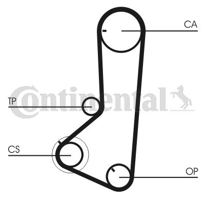 TRİGER KAYIŞI 124X290 MITSUBISHI L200 2.4 8V 96-04 L400 2.4 16V 96-02 CHERY CT836