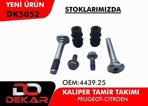 KALİPER TAMİR TAKIMI DK5052 P301 PARTNER C3 C4 C2 CELYSE BERLINGO