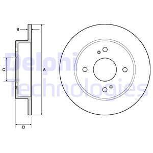 FREN DİSKİ ÇİFTLİ PAKET . DELİKSİZ ARKA NISSAN PRIMERA 01/1991 01/2002