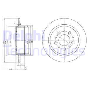 FREN DİSKİ ÇİFTLİ PAKET . DELİKSİZ ARKA VOLVO 740. 760. 780. 940. 960 1982 10/1998
