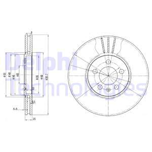 FREN DİSKİ ÇİFTLİ PAKET . DELİKLİ ÖN VW GOLF. PASSAT. VENTO 1992 04/1999