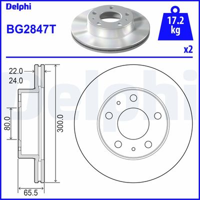 ÖN FREN AYNASI FIAT DUCATO 94 14 PEUGEOT BOXER 94 14 CITROEN JUMPER 94 14 KARSAN JEST 98 300X24X5DELİK