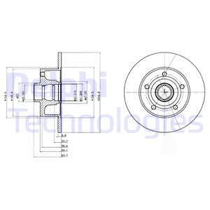 FREN DİSKİ ÇİFTLİ PAKET . DELİKSİZ ARKA AUDI A4 8D2. B5 1994 02/2005