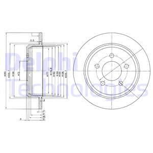 FREN DİSKİ ÇİFTLİ PAKET . DELİKSİZ ARKA JEEP GRAND CHEROKEE 01/1994 12/1998