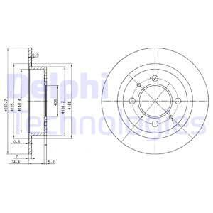 FREN DİSKİ ÇİFTLİ PAKET . DELİKSİZ ARKA NISSAN 100 NX. ALMERA. SUNNY 10/1990 01/1998