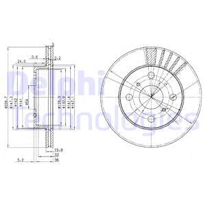 FREN DİSKİ ÇİFTLİ PAKET . DELİKLİ ÖN TOYOTA STARLET 1989 05/1996