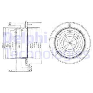 FREN DİSKİ ÇİFTLİ PAKET . DELİKLİ ARKA TOYOTA LANDCRUISER 01/1988 06/1998