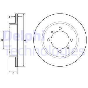 ARKA FREN AYNASI VOLVO S40 V40 95-04 CARISMA 95-06 SPACE STAR 98-04 260X10X4DL MB699288-MB699289-MR249356-MR913846-PW820195