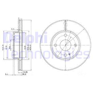 FREN DİSKİ ÇİFTLİ PAKET . DELİKLİ ÖN MAZDA MX-5 03/1994 10/2005