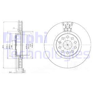 ON FREN DİSKİ ALFA ROMEO 166 98 LANCIA KAPPA 96