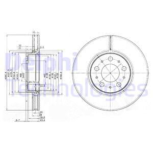ÖN FREN AYNASI VOLVO S60 00-10 S80 98-06 V70 97-07 XC70 00-07 285X5DL KÜÇÜK TİP 31400739-946133