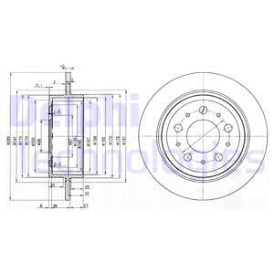 FREN DİSKİ ÇİFTLİ PAKET . DELİKSİZ ARKA VOLVO 960. S90. V90 08/1990