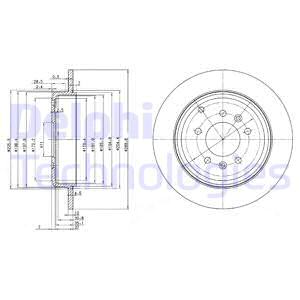 FREN DİSKİ ÇİFTLİ PAKET . DELİKSİZ ARKA PEUGEOT 607 2000
