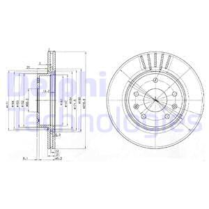 ÖN FREN AYNASI FREELANDER 2.0 TD4-1.8 16V-2.5 V6 1998-2006 277X20.9X5DLXHAVALI