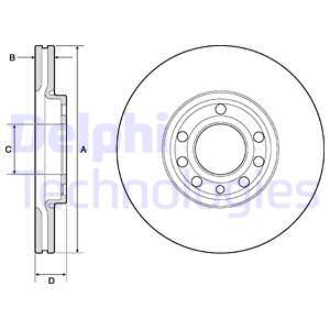 ÖN FREN AYNASI VECTRA C 02 SIGNUM 03 SAAB 9.3 02 CROMA 05 285X25X5DLXHAVALI 46844071-51819733
