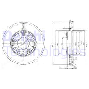 FREN DİSKİ ÇİFTLİ PAKET . DELİKLİ ÖN MAZDA 323. 6. 626. PREMACY 06/1998 07/2006